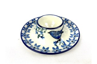 Bunzlau eierdop laag 1932X Bunzlau Eierdopjes laag